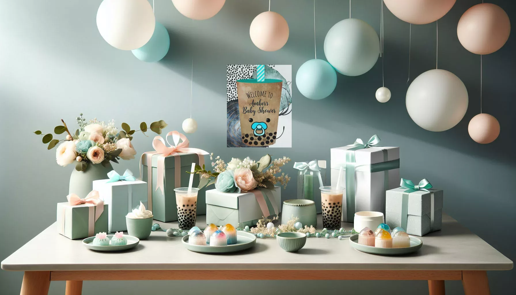 Bobas For Baby: How to Throw a Boba Tea Inspired Baby Shower that’ll Have Your Guests Sipping with Delight!