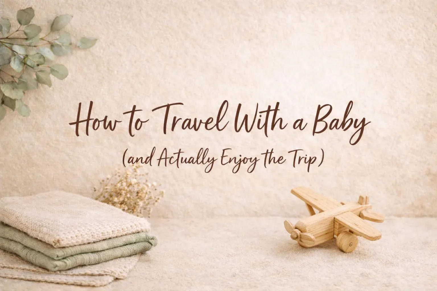 How to Travel with a Baby