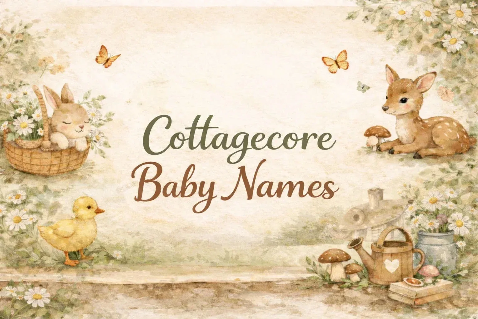 Cottagecore Baby Names