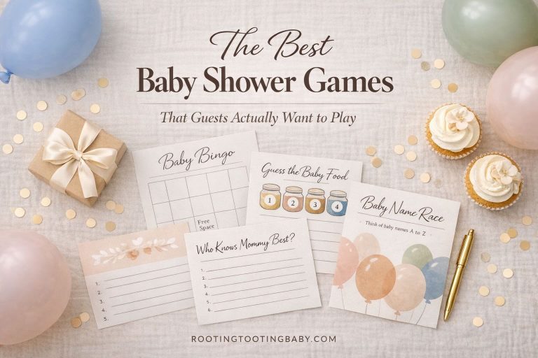 The Best Baby Shower Games that guests love!