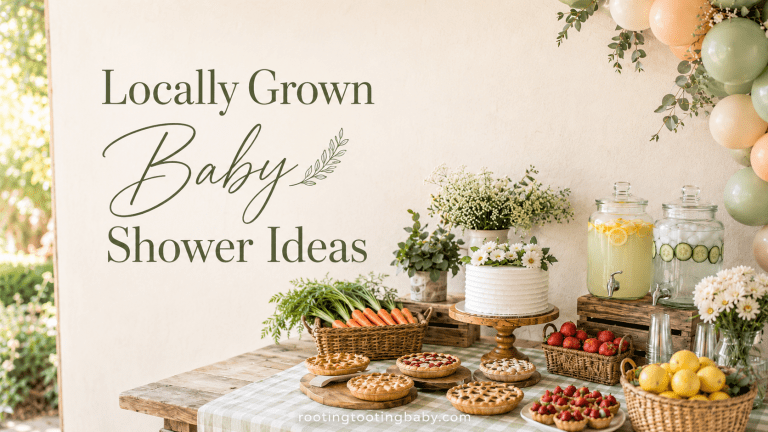 Locally Grown Baby Shower Ideas for a Sweet Farmers Market Theme