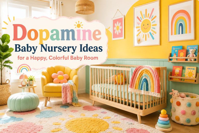 Dopamine Baby Nursery Ideas for a Happy, Colorful Baby Room