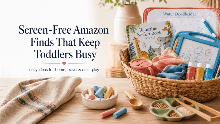 Screen-Free Amazon Finds for Toddlers & Little Kids
